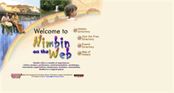 Desktop Screenshot of nimbinweb.com.au